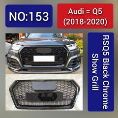 Audi Q5 (2018-20) RSQ5 Black Chrome Show Grill