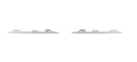 Fog Lamp Cover Chrome Set (Silver) Upper Left 9Y0807245A & Upper Right 9Y0807246A & Lower Left 9Y0807245 & Lower Right 9Y0807246 Compatible With Porsche Cayenne (2018-2020) Tag No.155