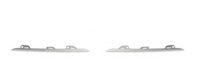 Fog Lamp Cover Chrome Set (Silver) Upper Left 9Y0807245A & Upper Right 9Y0807246A & Lower Left 9Y0807245 & Lower Right 9Y0807246 Compatible With Porsche Cayenne (2018-2020) Tag No.155