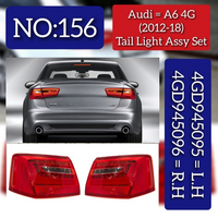 Tail Light Rear Lamp Left 4GD945095 Right 4GD945096 Compatible With AUDI & A6 C7 (4G2, 4GC) | A6 / S6 & A6 C7 Avant (4G5, 4GD) | A6 / S6  No.156