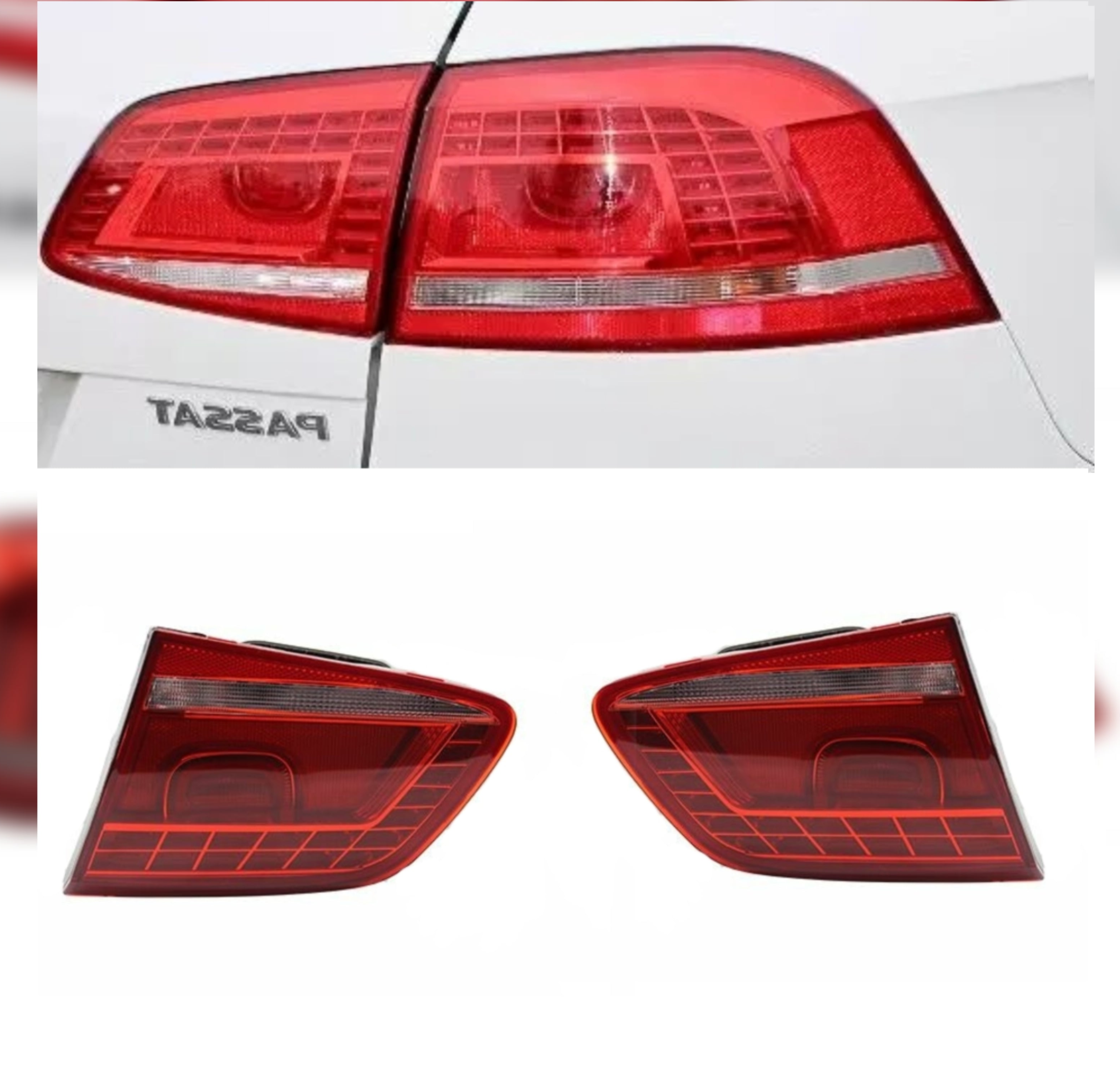 Dicky Light Left 3AD945307 Right 3AD945308 Compatible With VW PASSAT B7 (2010-2014) No.159