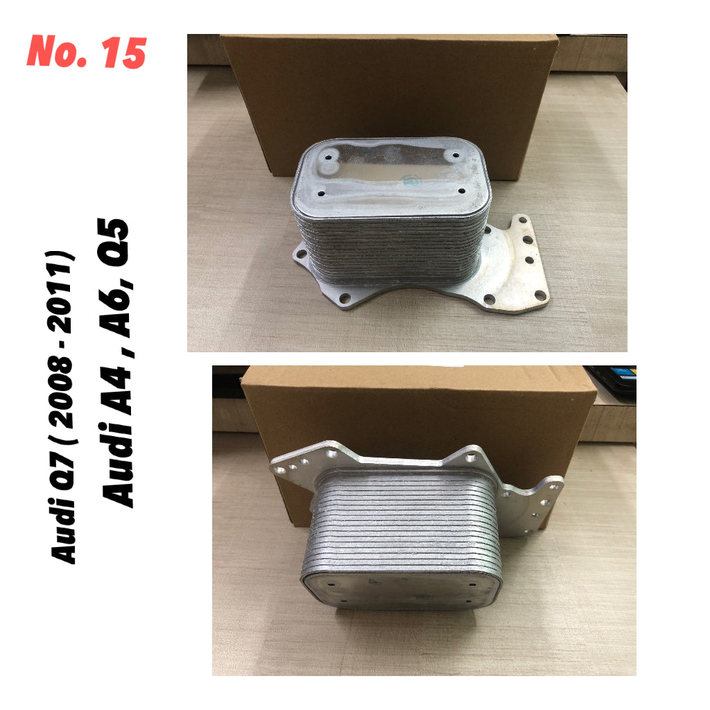 Oil Cooler 059117021K  for 2008-2011 Audi A4 A6 Q5 Q7 Tag-O-15