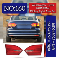 Dicky Light Left 16D945093 Right 16D945094 5C6945093A Compatible With VW JETTA IV (162,163) (2011-2014) No.160