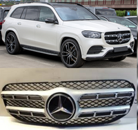 AMG Chrome Show Grill Compatible With Mercedes  Benz GLS-Class W167 (2019-2023) Tag 91