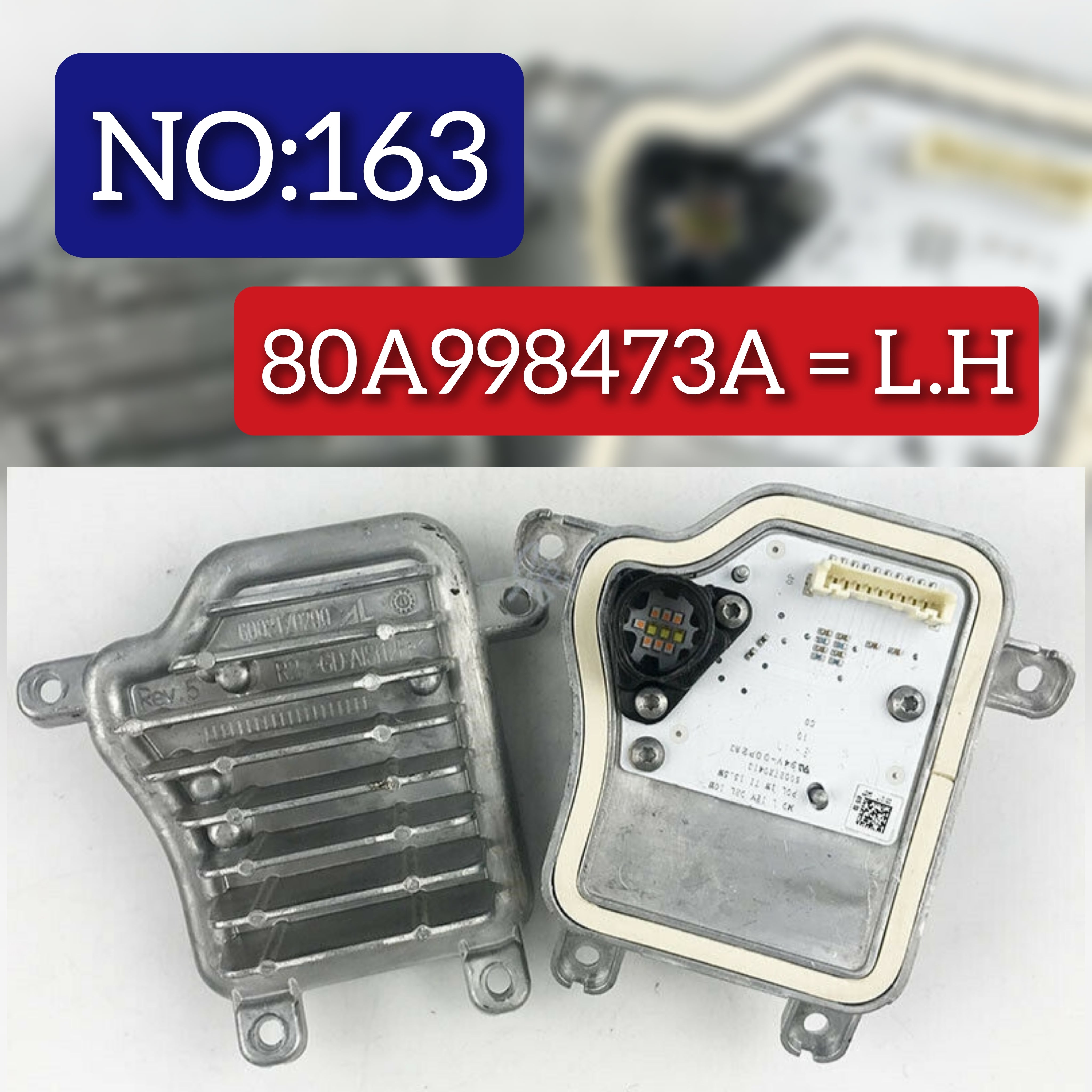 LEFT DayTime Running DRL LED Control Module 80A998473A (L.H) Left For  AUDI Q5 Tag-BL- 163