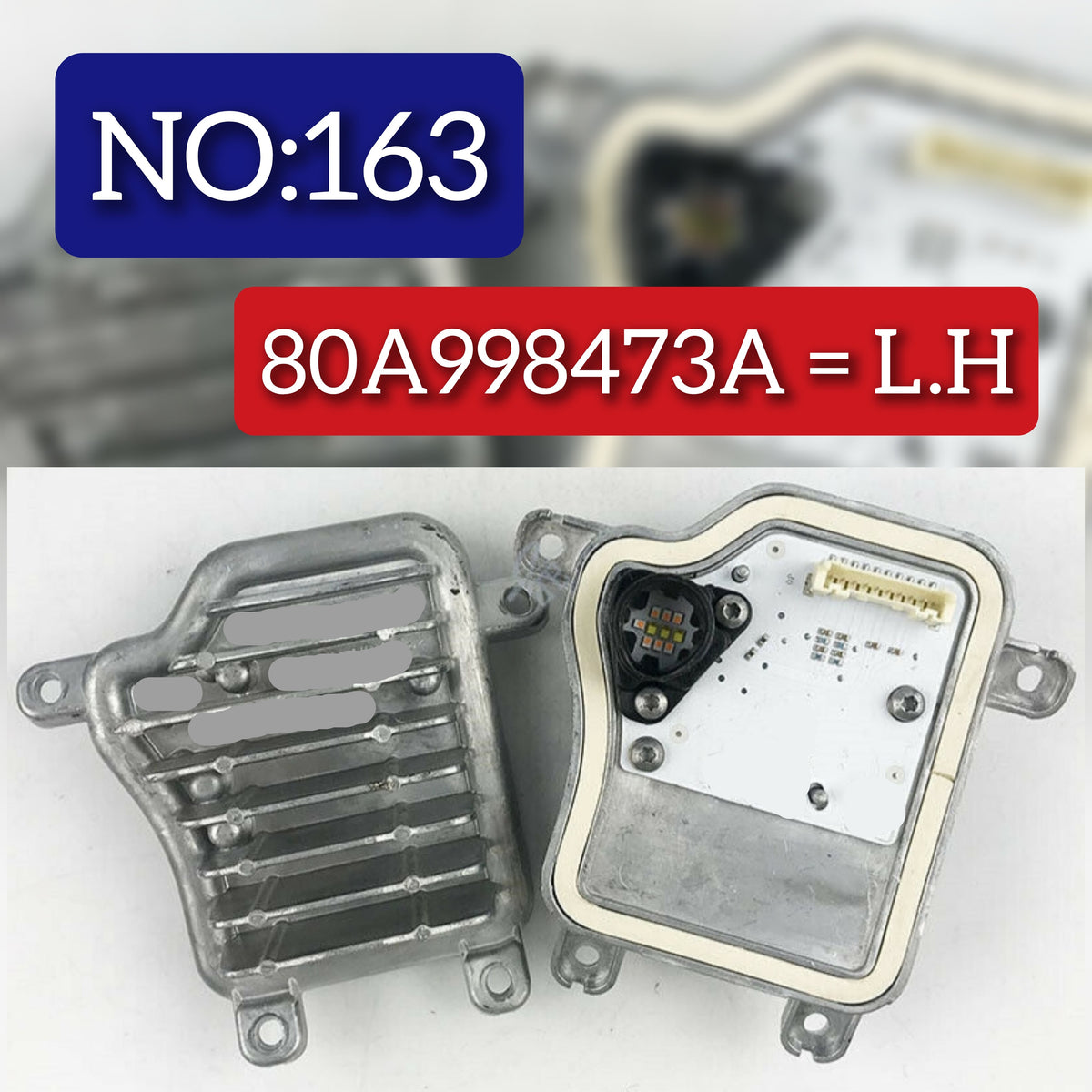 LEFT DayTime Running DRL LED Control Module 80A998473A (L.H) Left For  AUDI Q5 Tag-BL- 163