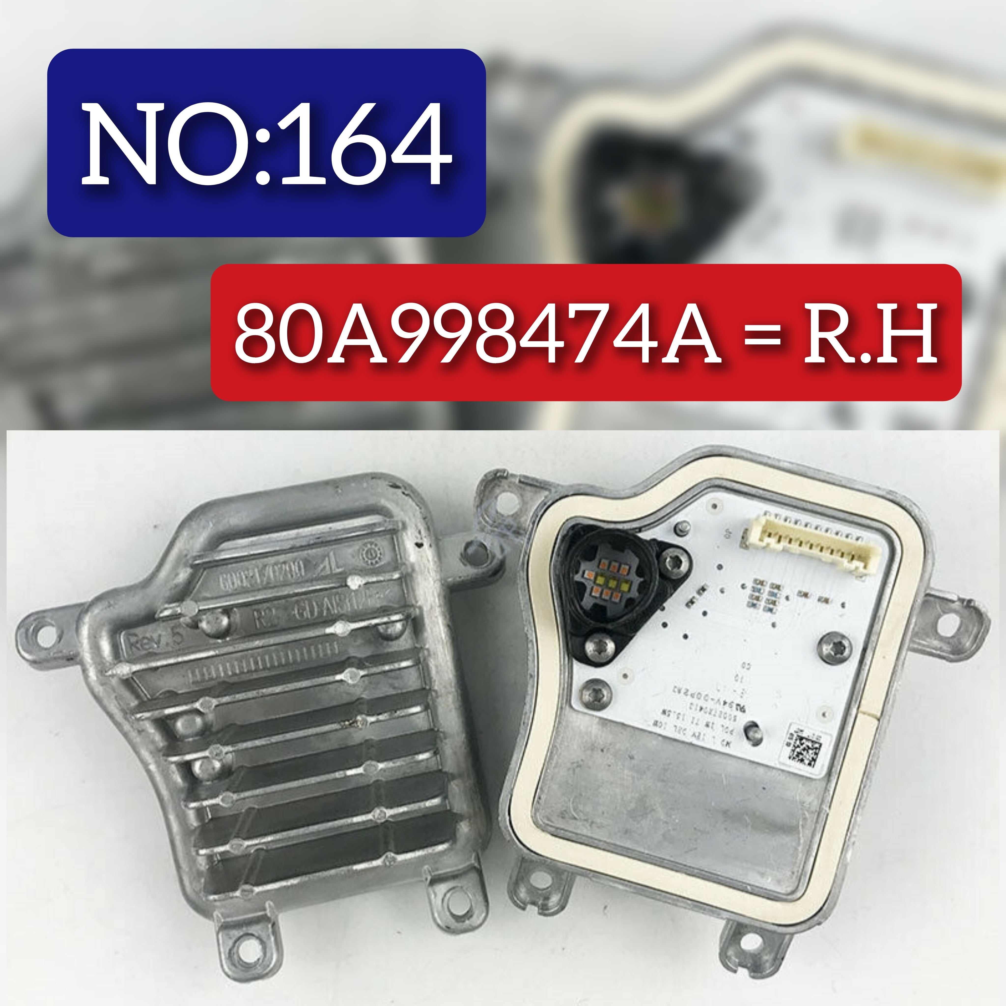 RIGHT DayTime Running DRL LED Control Module 80A998474A (R.H) Right For AUDI Q5 Tag-BL-164