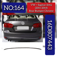 Rear Bumper Chrome 16D807443 Compatible With Volkswagen  For JETTA Tag No.164