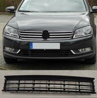 Front Bumper Lower Grill With Middle Chrome 3AA8536773AA8536773AA8536773AA8536773AA853677Compatible With Volkswagen PASSAT B7 (362) Tag No.167