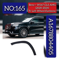 Front Wheel Arch AMG ( EYEBROW ) 1678804405 A1678804405 Compatible With Mercedes Benz GLS W167 (2020-2024) Tag No.165