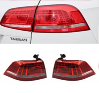 Tail Light Left 3AD945207 3AD945207A 3AD945207D 3AE945207B  & Right 3AD945208 3AD945208A 3AD945208D 3AE945208B (4 Pin) Compatible With VW PASSAT B7 (2010-2014) No.167