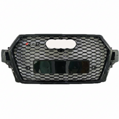 RSQ7 Full Black Honeycomb Show Grill Compatible With Audi Q7(2016-2019) Tag No.167