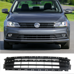 Front Bumper Lower Grill Without Holes 5C6853671P Compatible With Volkswagen  For JETTA Tag No.168