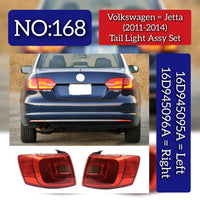 Tail Light Left 16D945095A & Right 16D945096A Compatible With VW JETTA (2011-2014) No. 168