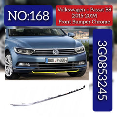 Front Bumper Chrome 3G0853245 Compatible With Volkswagen PASSAT B8 (362) Tag No.168
