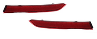 Inner Rear Bumper Reflector Left Rear Bumper Reflector Left 3GD945105A & Right 3GD945106A Compatible With VW PASSAT B8 (2015-2019) Tag No.169