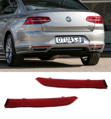 Inner Rear Bumper Reflector Left Rear Bumper Reflector Left 3GD945105A & Right 3GD945106A Compatible With VW PASSAT B8 (2015-2019) Tag No.169