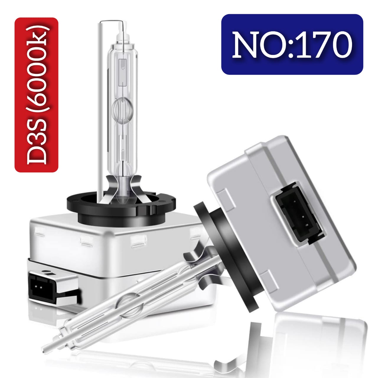 Headlight Bulbs D3S 6000k (Pack of 1) Tag No.170
