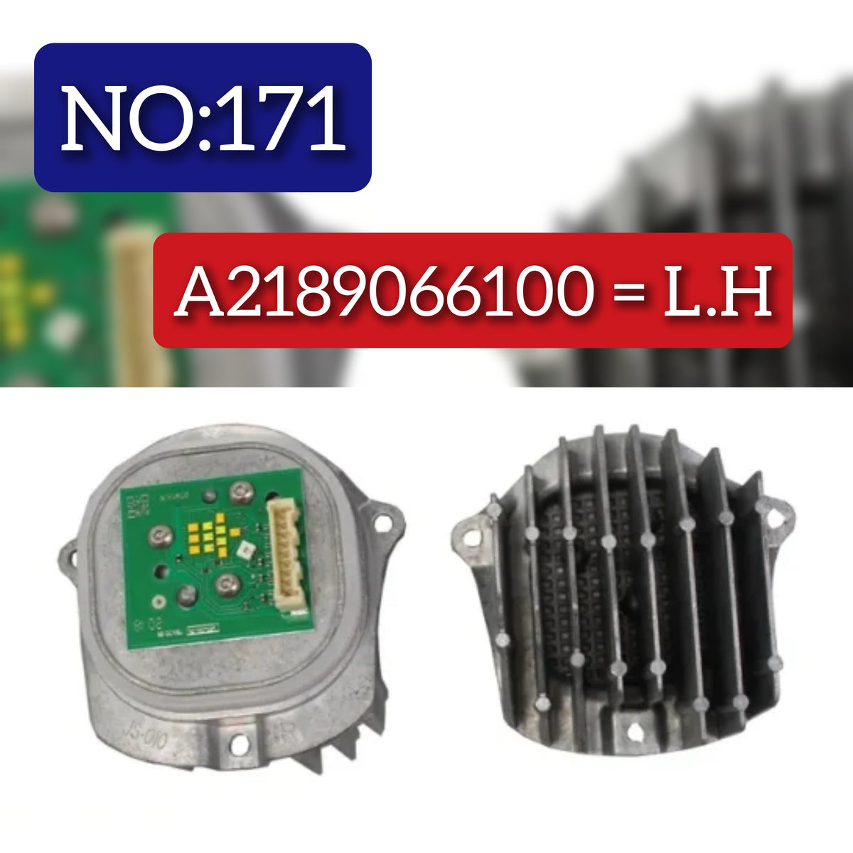 LEFT LED Angel Eyes LED Module A2189066100 A2189065800 (L.H) Left For MERCEDES-BENZ GLA-CLASS X156 & GLS X166 Tag-BL-171
