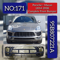 Complete Front Bumper 95B807221A Compatible With Porsche Macan (2014-2018) Tag No.171