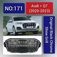 Audi Q7(2020-23) Original Black Chrome Show Grill