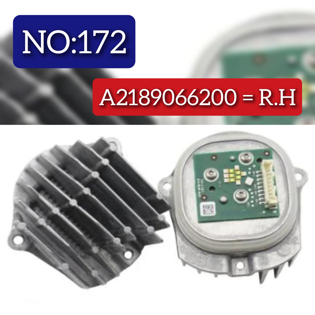 RIGHT LED Angel Eyes LED Module A2189066200 A2189065900 (R.H) Right For MERCEDES-BENZ GLA-CLASS X156  GLS X166 Tag-BL-172