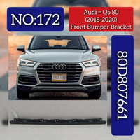 Front Bumper Bracket 80D807661 Compatible With Audi Q5 (2018-2020) Tag No.172
