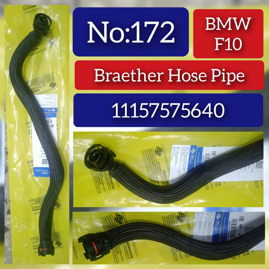 Breather Hose Pipe 11157575640 Compatible With BMW 6 Convertible (F12) & 6 Coupe (F13) &   7 (F01, F02, F03, F04) &  X5 (E70) &  X6 (E71, E72) Tag No.172