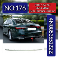Rear Bumper Chrome 4N08535122ZZ Compatible With Audi A8 4N (2018-22) Tag No: 176