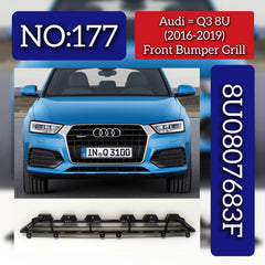 Front Bumper Grill 8U0807683F Compatible With Audi Q3 8U (2016-2019) Tag No.177