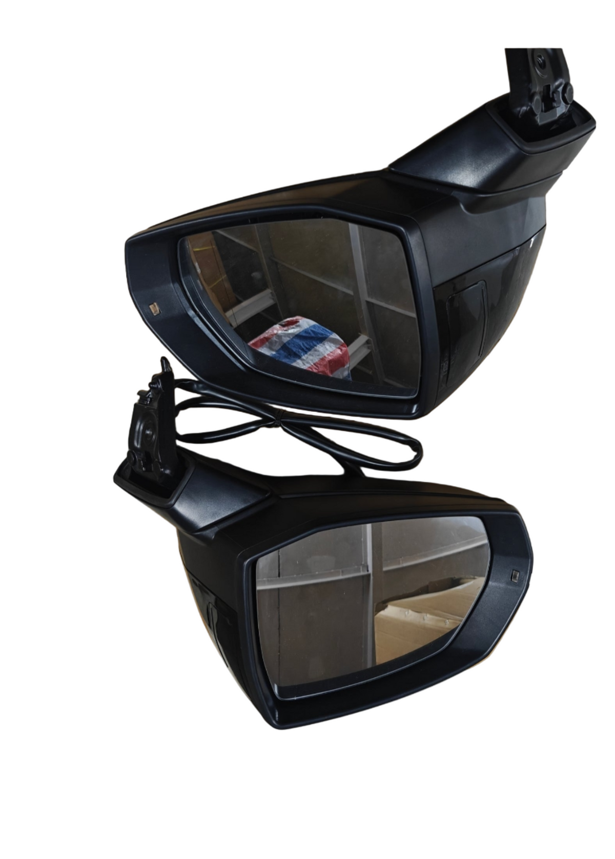 Mirror Assembly Electric Folding/Turn Signal Complete Door wing Mirror Left & Right (Both Side 15 Pin) Compatible With AUDI Q5 80 Tag-SMA-178