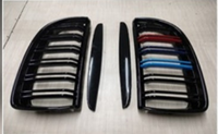 Multi Colour (2005/2007) Kidney Grill Set 51137120008 (R.H/L.H) Compatible With  BMW 3 Series E90  Tag 17