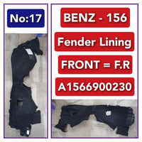 Front Right Fender Liner 1566900230 A1566900230  Compatible With MERCEDES-BENZ GLA-CLASS W156 Tag-FEM-17