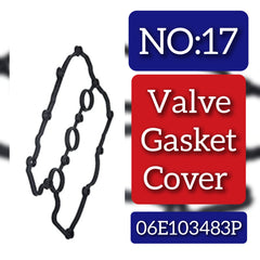 Tappet Cover Packing (Engine Valve Cover Gasket) 06E103483P Compatible With AUDI Q7 (4LB) & A4 B8 (8K2) | A4 / S4