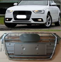 Show Grill Original Compatible With Audi A4 B8 Facelift (2013-16)  Tag 17