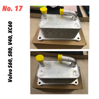 Oil Cooler 30757459 30757459 31319422 31325045 31319422 31325045  For VOLVO S60 S80 Tag-O-17