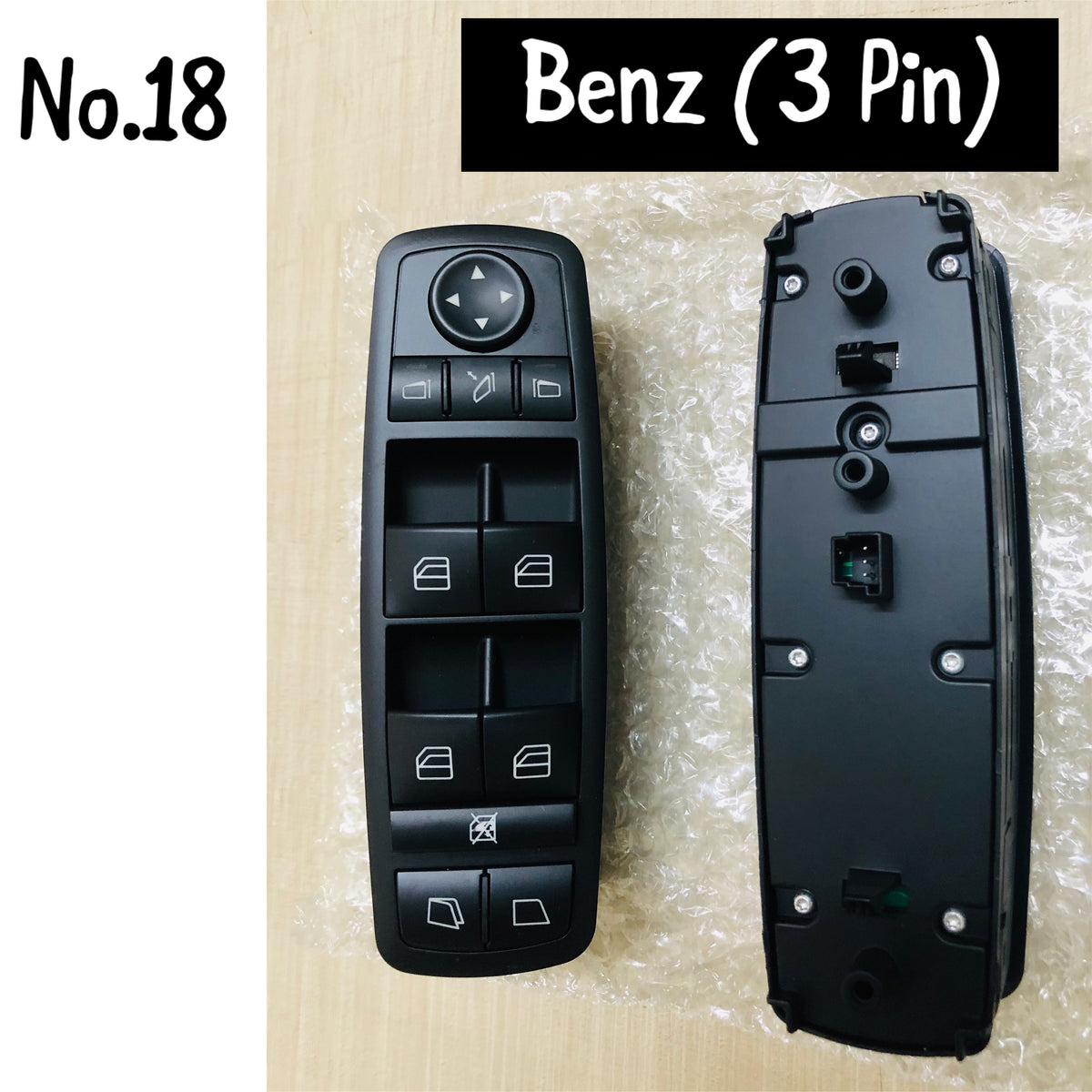 MERCEDES Benz W251  P.W Switch Black 3-pin 2518300390 A2518300390 Tag-SW-18