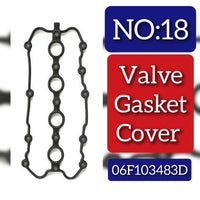 Tappet Cover Packing (Engine Valve Cover Gasket) 06F103483D Compatible With AUDI A3