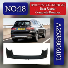 Rear Bumper A2538806101 Compatible With MERCEDES-BENZ GLC (X253)2020-2022 No :- 18