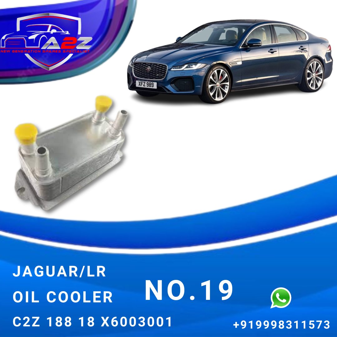 JAGUAR OIL COOLER C2Z18818 For F-PACE X761 & XF I X250, XJ X351 Tag-O-19