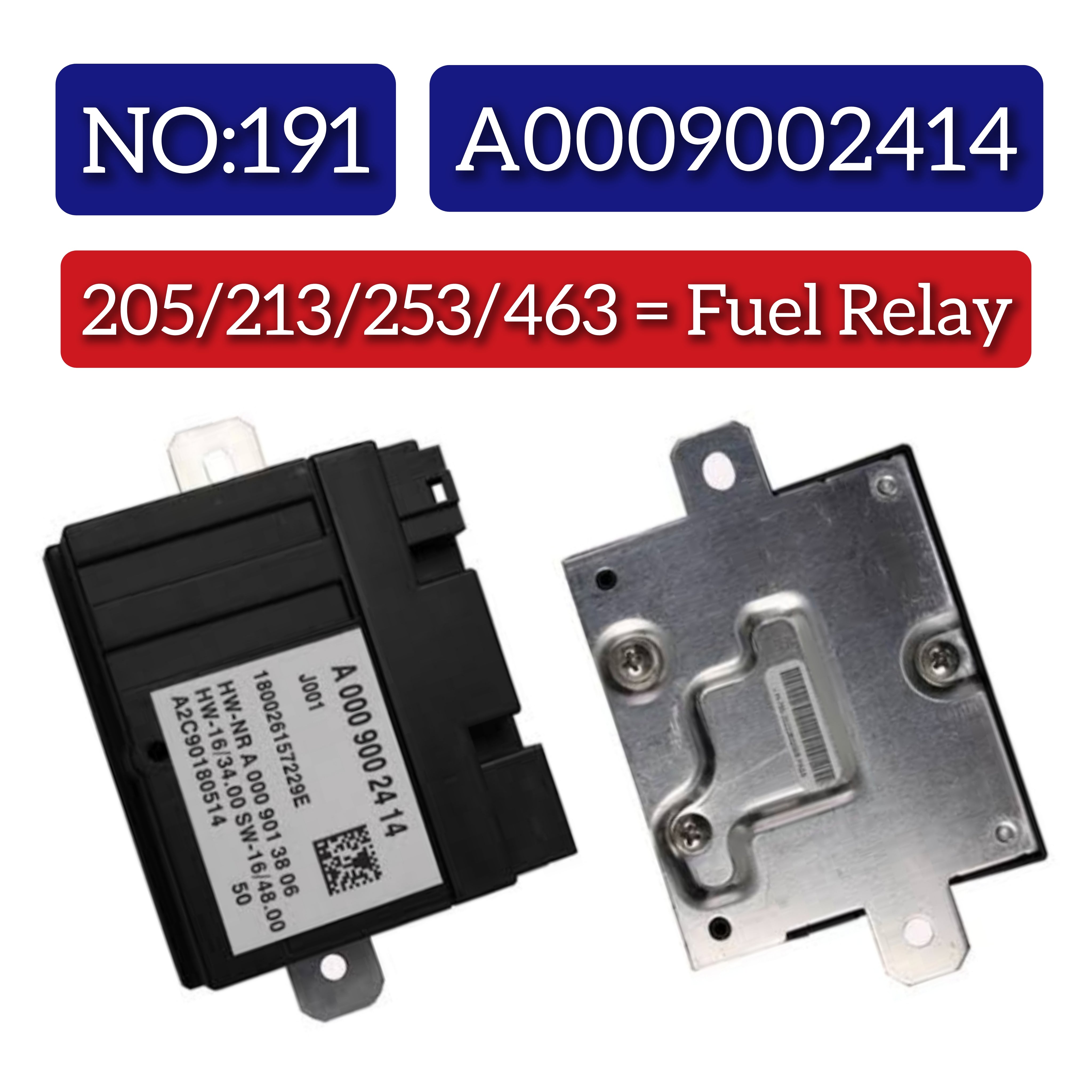 Fuel Pump Control Module A0009002414 For MERCEDES-BENZ C-CLASS W205 & E-CLASS W213 Tag-BL-191