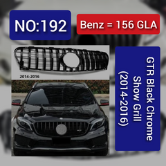 Benz = 156 GLA GTR Black Chrome Show Grill (2014-2016)  Tag 192