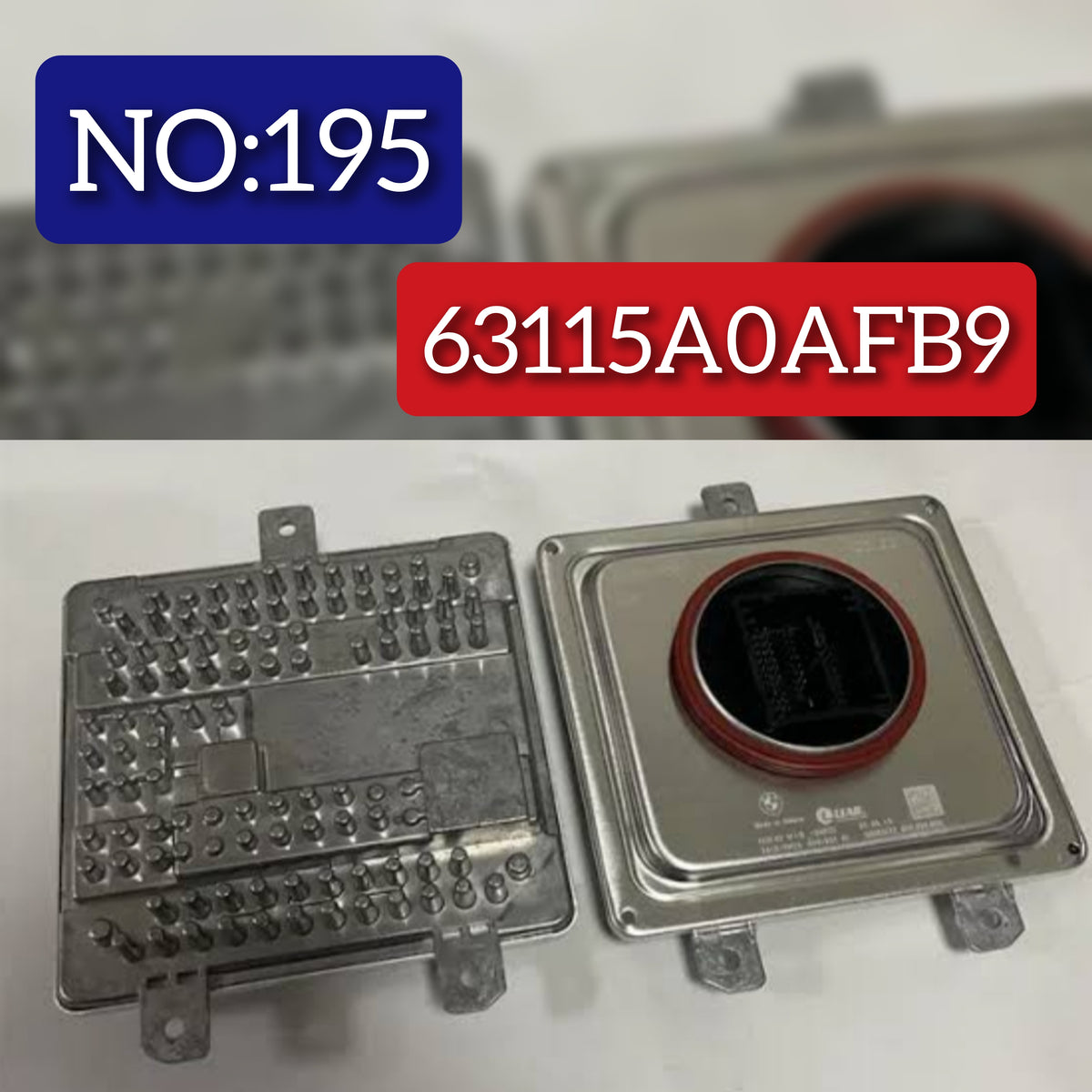 LED Headlight Control Module 63115A0AFB9 For BMW X3 X3M G01 Tag-BL-195