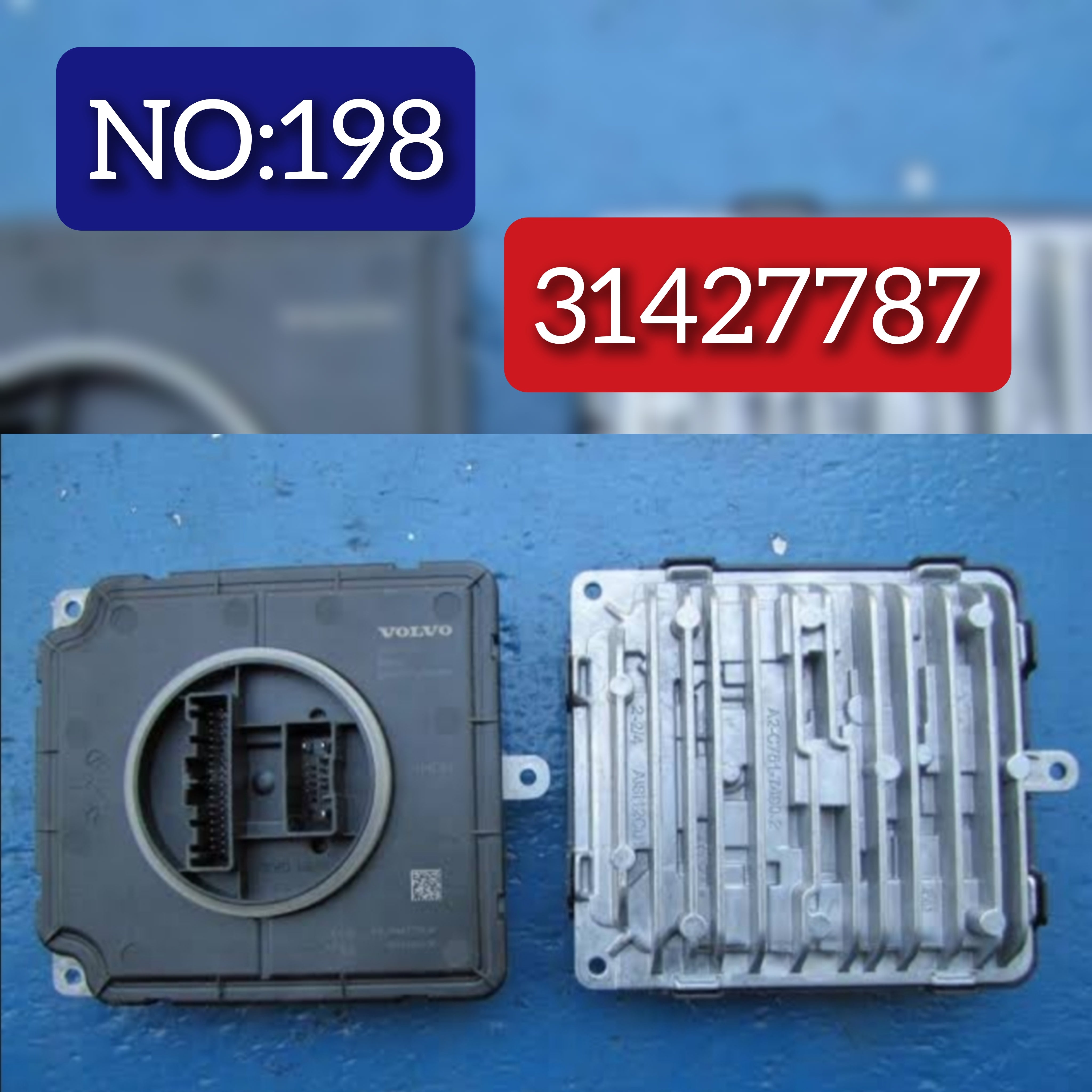 Led Headlight Module Ballast 31427787 For VOLVO S60 Tag-BL-198