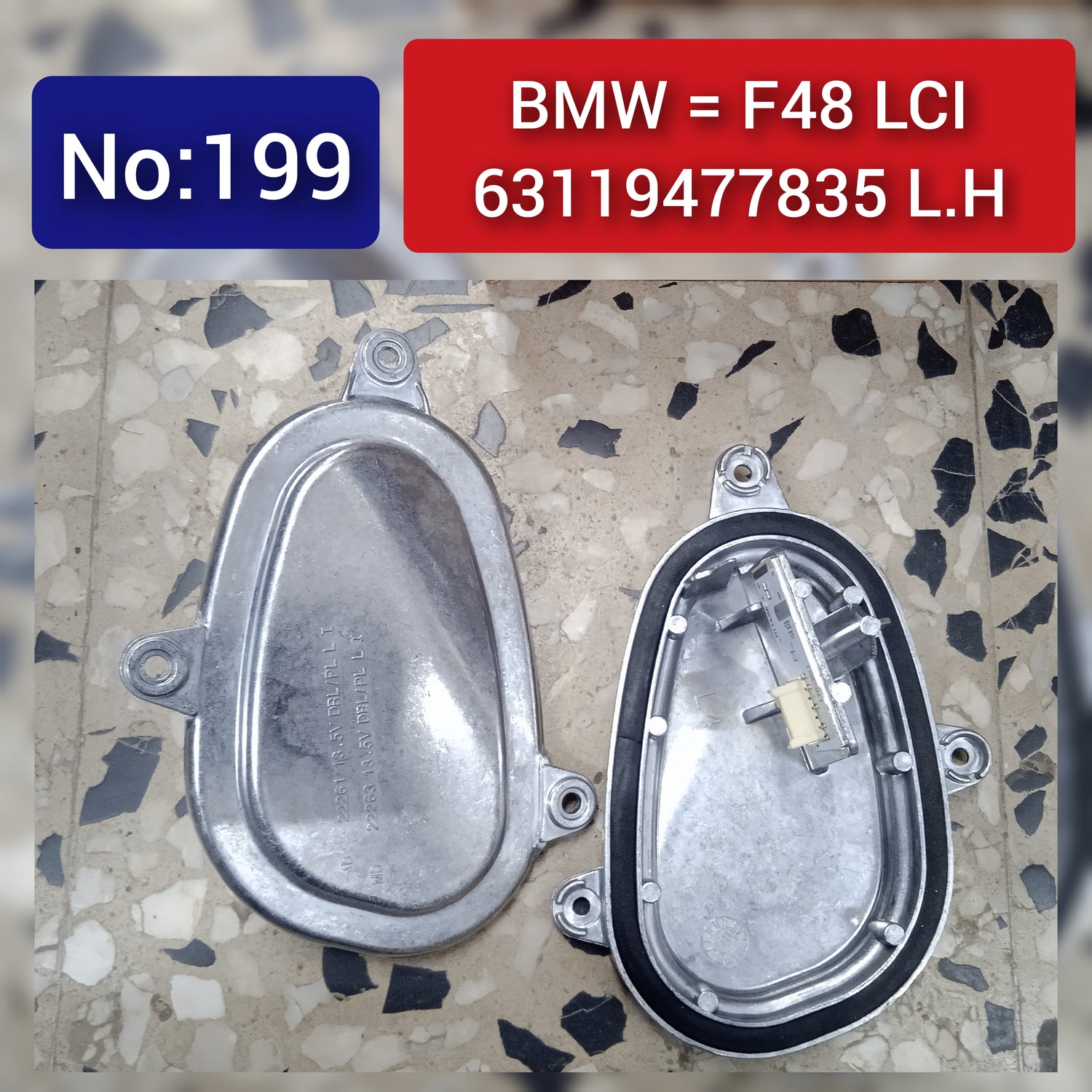 Left Turn Signal Daytime Running Light Module 63119477835 For BMW X1  F48 Tag-BL-199