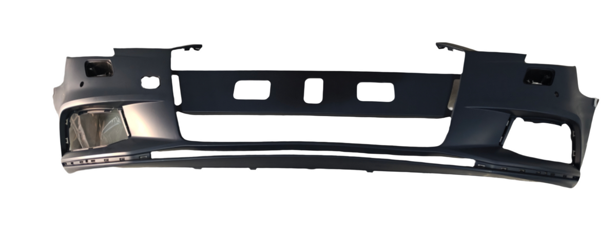 Front Complete Bumper With Hole 8V5807065T Compatible With Audi A3 Convertible (8V7, 8VE) & A3 Limousine (8VS, 8VM) - (2016-2020) Tag No.1A