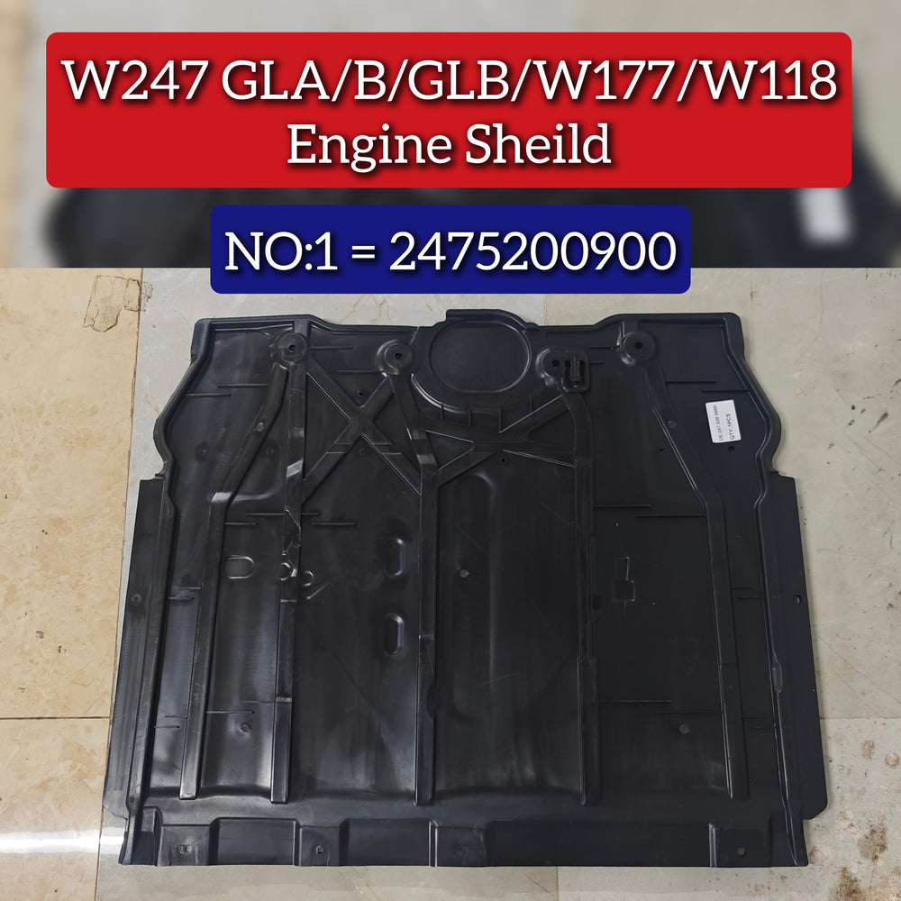 Engine Sheild 2475200900 Compatible With Mercedes Benz W247 GLA/B/GLB/W118 Tag No.01
