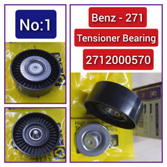 Belt Idler Pulley 2712000570  Compatible with MERCEDES-BENZ C-CLASS (W203) & C-CLASS (W204) & E-CLASS (W211) & E-CLASS (W212) Tag No.1