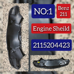 Engine Splash Shield Front 2115204423 A2115204423 Compatible With MERCEDES-BENZ E-CLASS (W211)