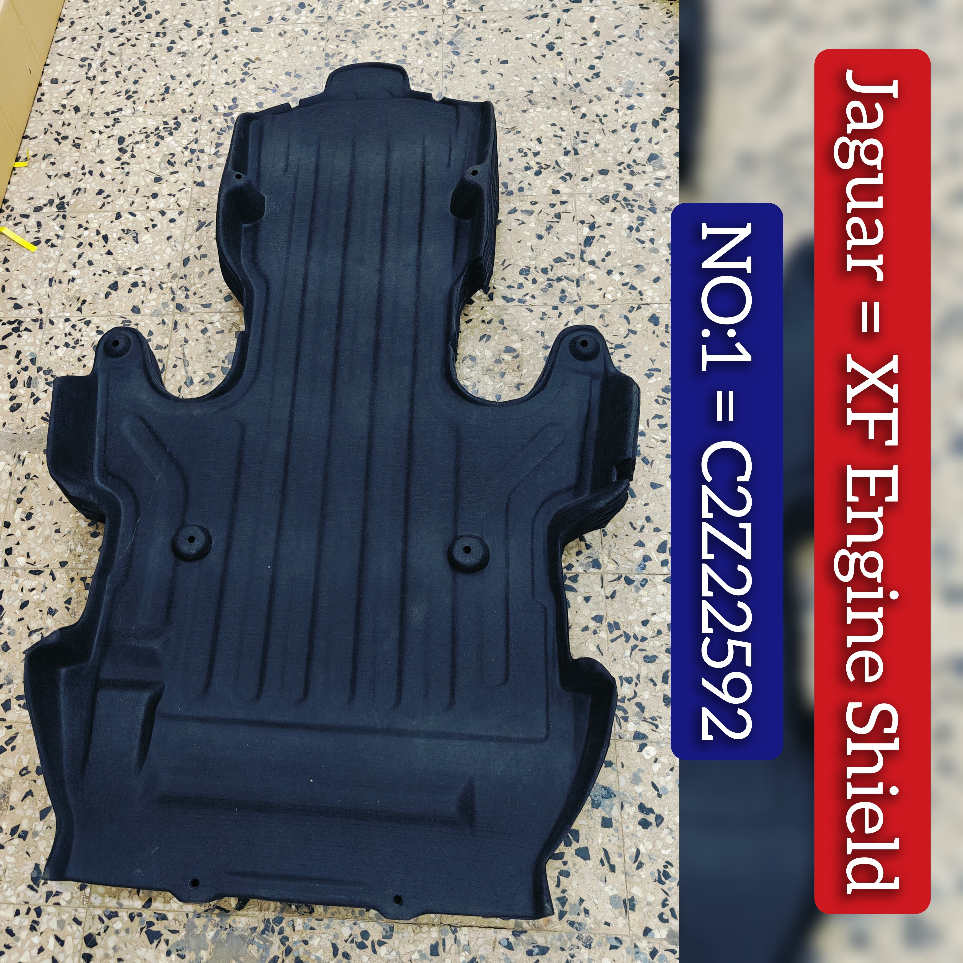 Engine Shield C2Z22592 C2Z29107 C2Z22529 C2Z16294 C2Z8200 Compatible with Jaguar=XF Tag No.1